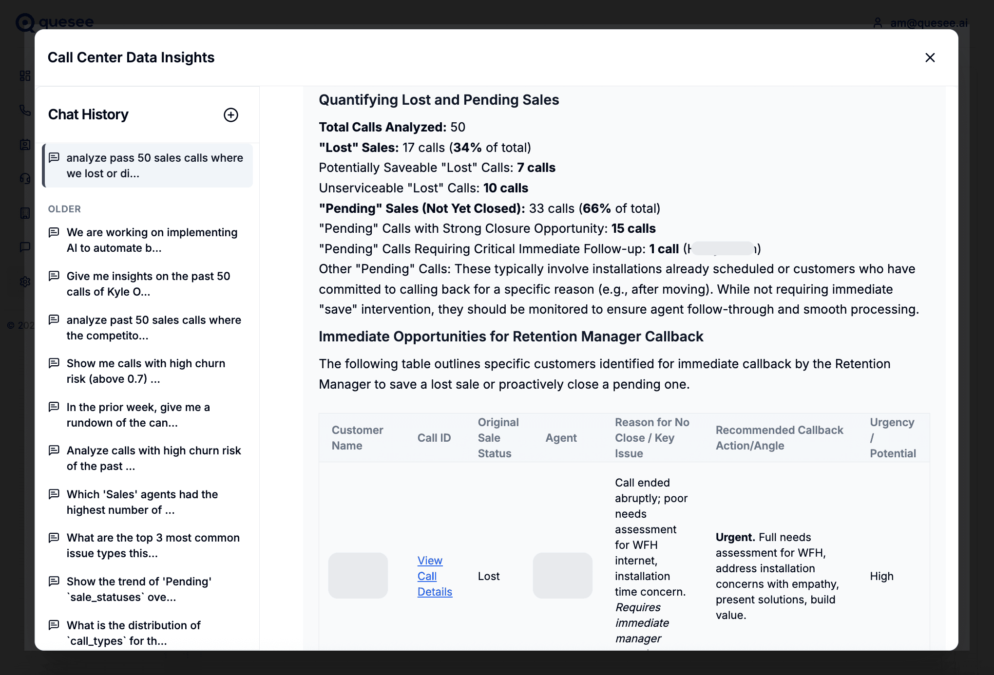 Natural Language Analytics